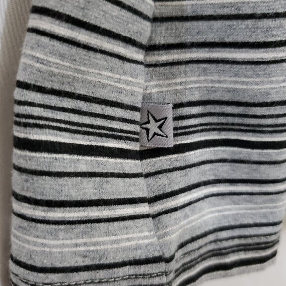 Live Love Lounge Vintage Striped Shelf Bra Cami Top Size Medium - Picture 7 of 15